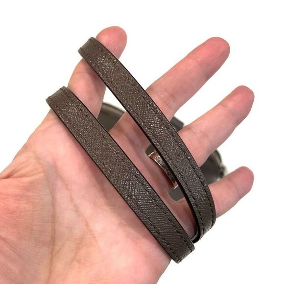 MICHAEL KORS Saffiano Leather Dome Crossbody - Picture 10 of 16